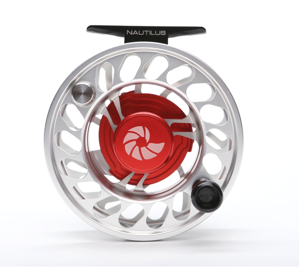 American-Made Fly Reels Profvide Smooth Drag And Easy Casting Silver Nautilus CCF-X2 fly fishing reel